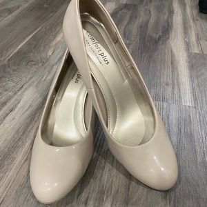 Beige Comfort Plus 3” Heels